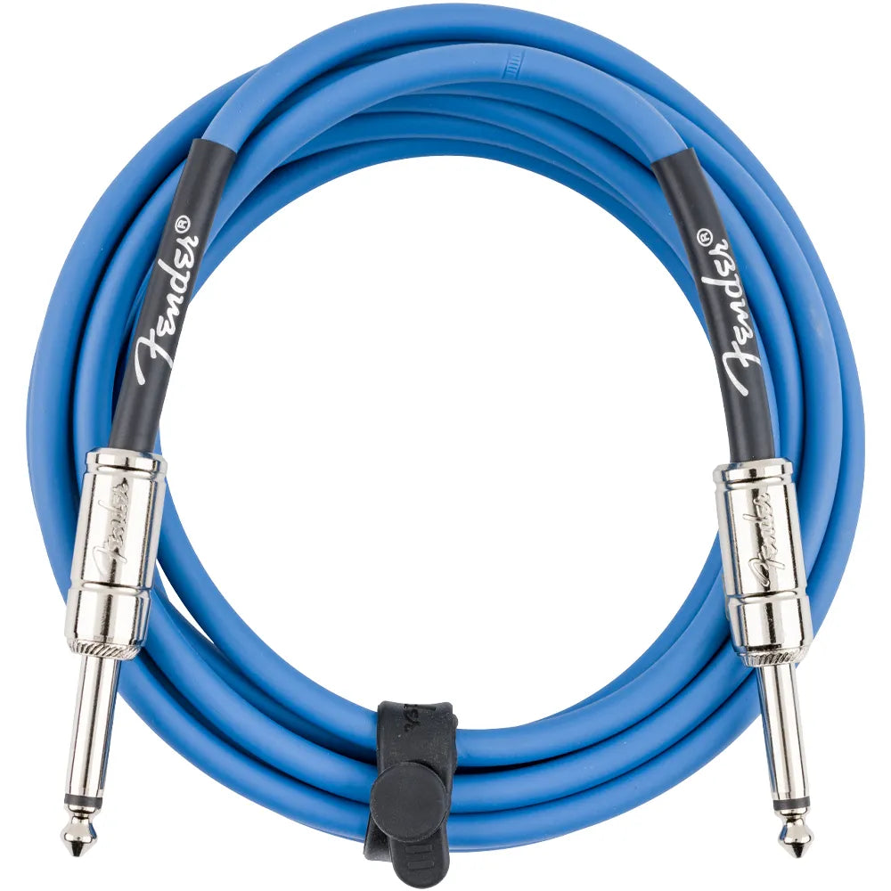 Fender 0990571102 Contour Instrument Cable Lake Placid Blue 10'