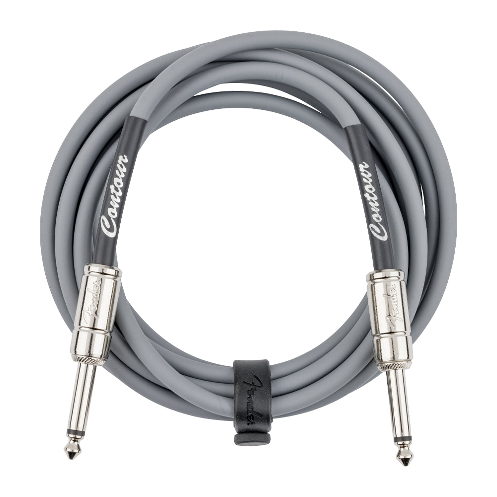 Fender 0990571124 Cable para Instrumento Contour Plata 10'