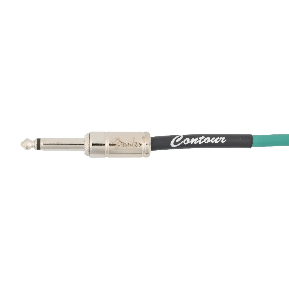Fender 0990571146 Contour Instrument Cable Sherwood Green 10'