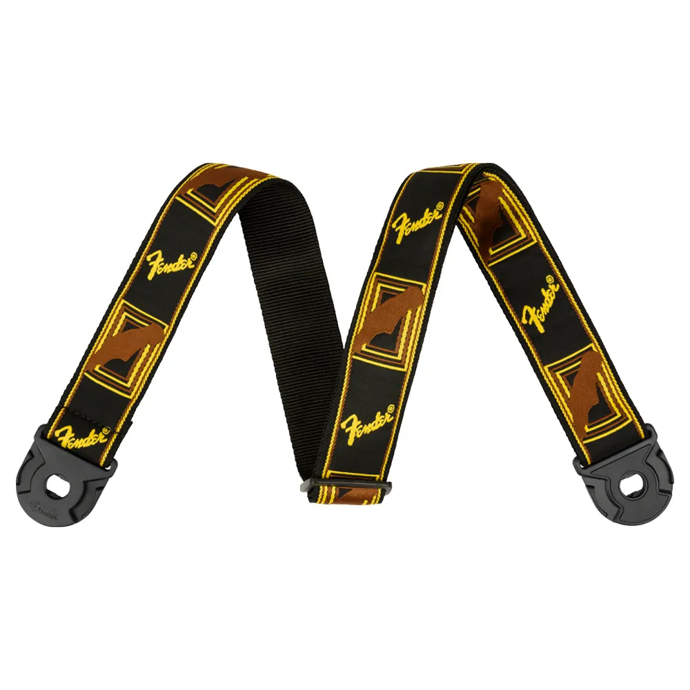 Tahalí Fender 0990629001 Quickgrip BL/YL/BR Mono Strap