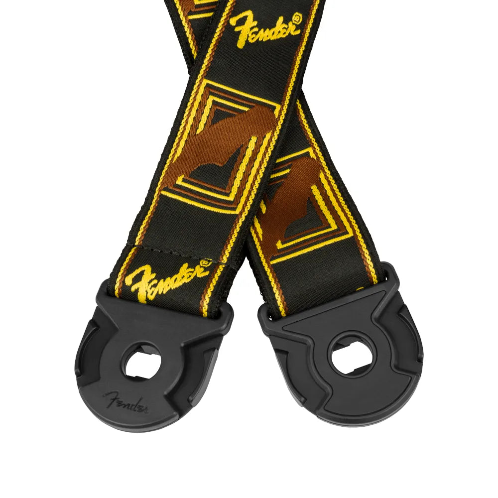 Tahalí Fender 0990629001 Quickgrip BL/YL/BR Mono Strap
