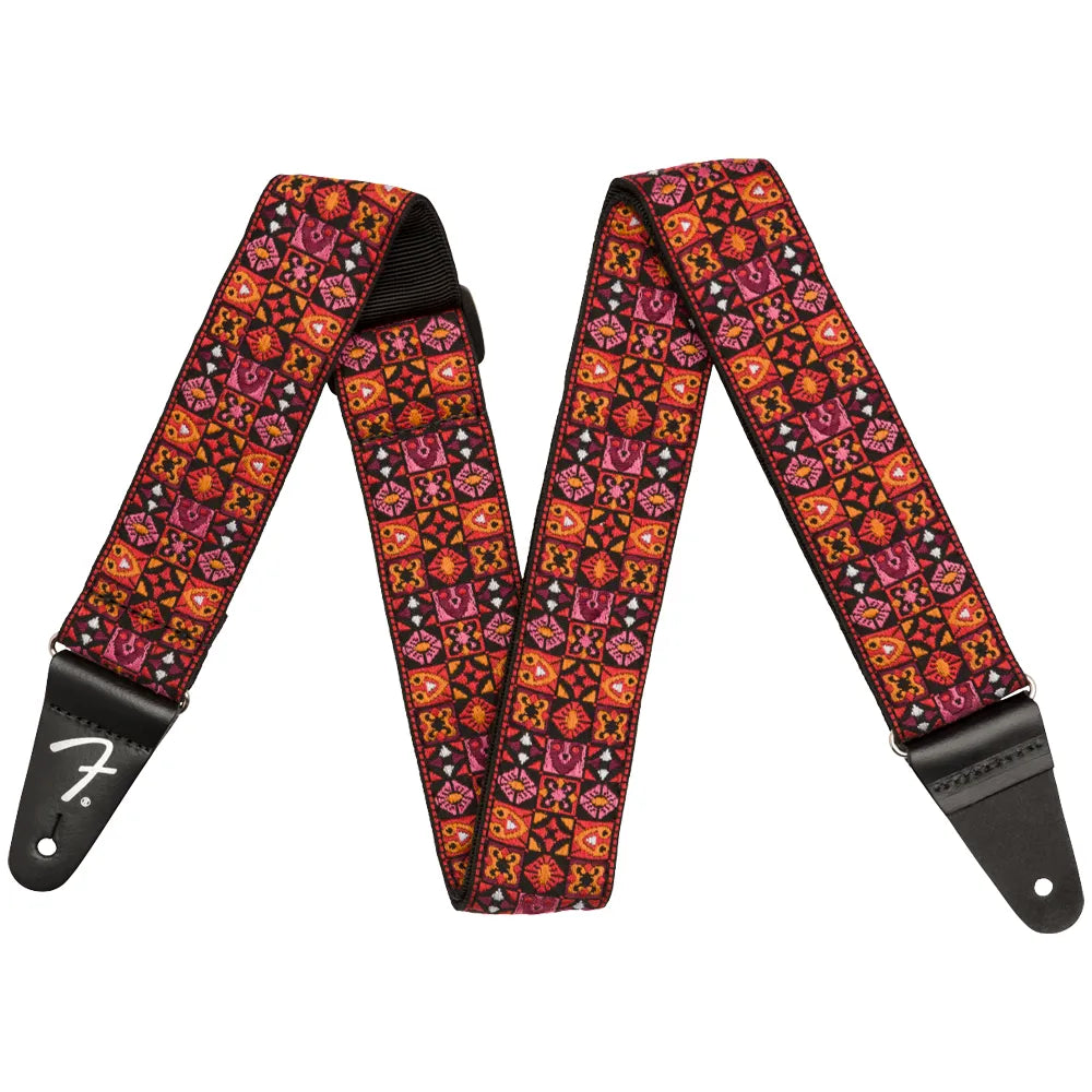 Tahalí Fender 0990638009 2in Festival Strap. Red