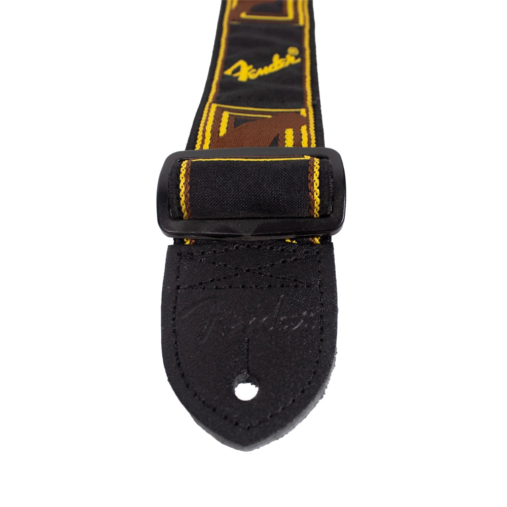 FENDER 0990681000 Tahalí 2in Negro/Amarillo/Café