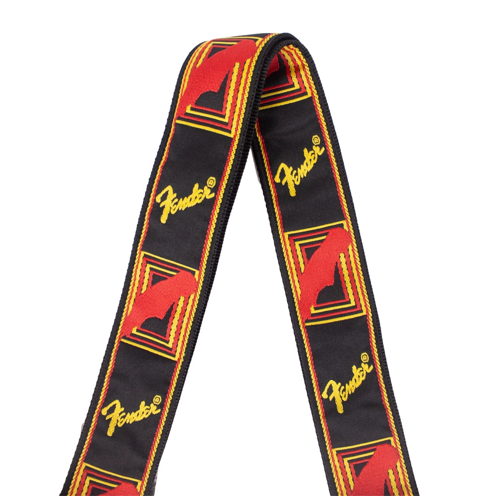 FENDER 0990681500 Tahalí 2in Negro/Amarillo/Rojo