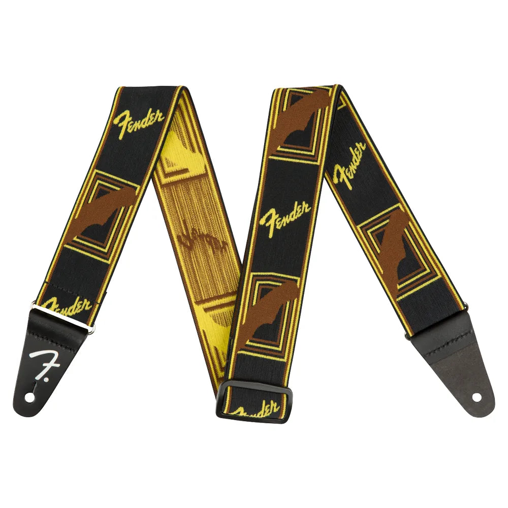 Tahalí Fender 0990686006 Weighless Mono Strap B/Y/B