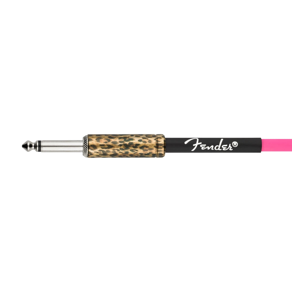 Fender 0990810215 Joe Strummer 13 Instrument Cable Pink Leopard