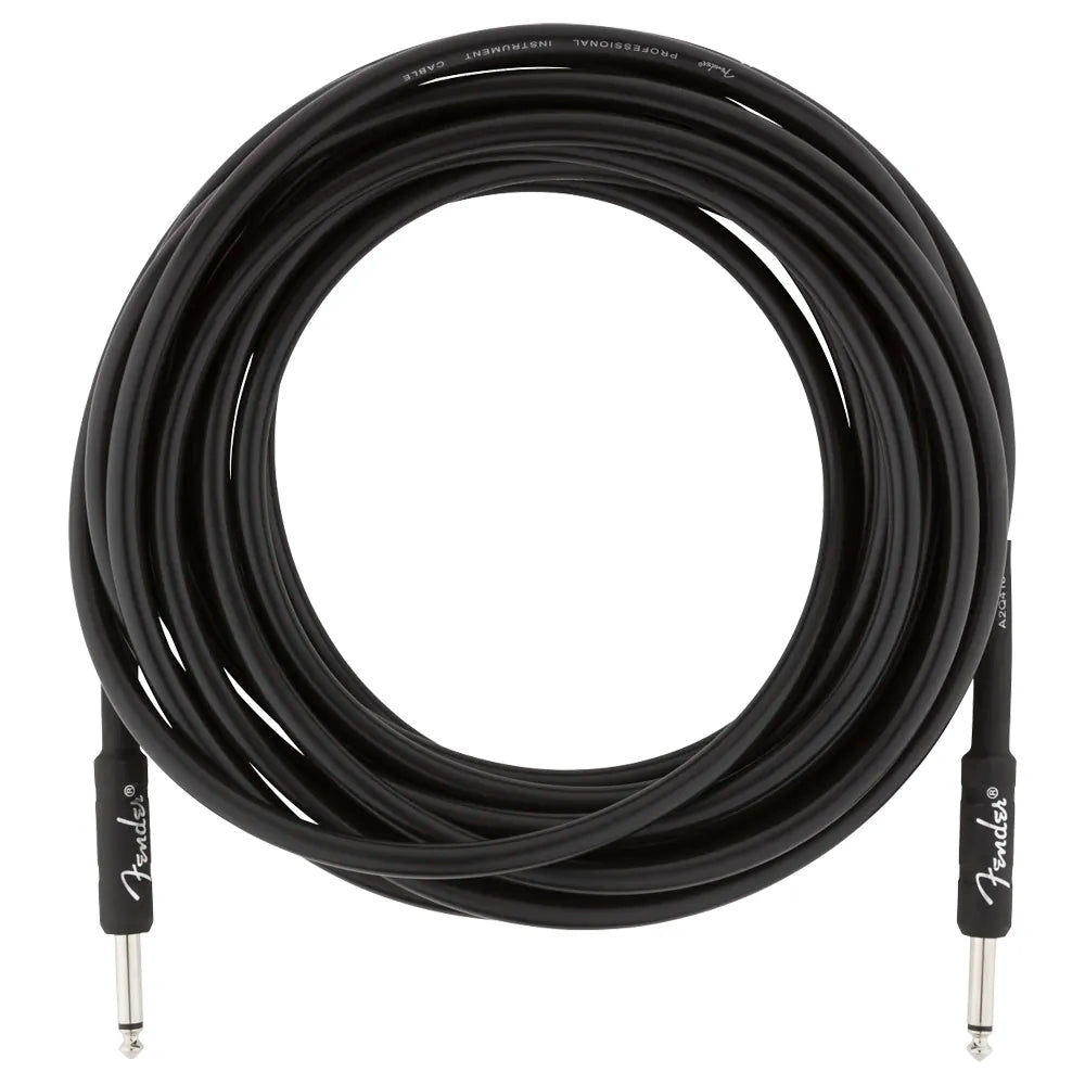 Fender 0990820016 Cable Instrumento 25 Pro Blk