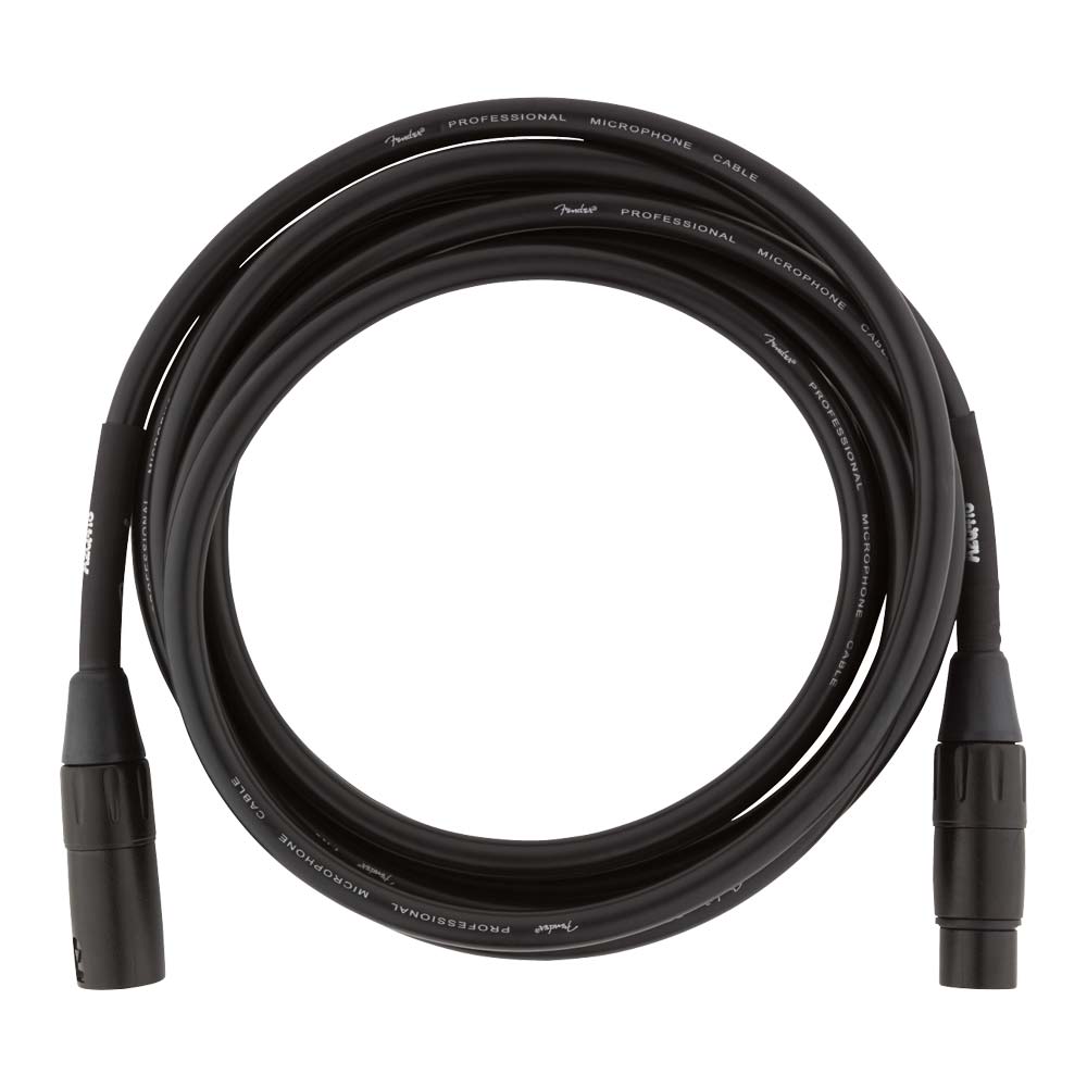 Cable para Micrófono 3m Black FENDER 0990820022