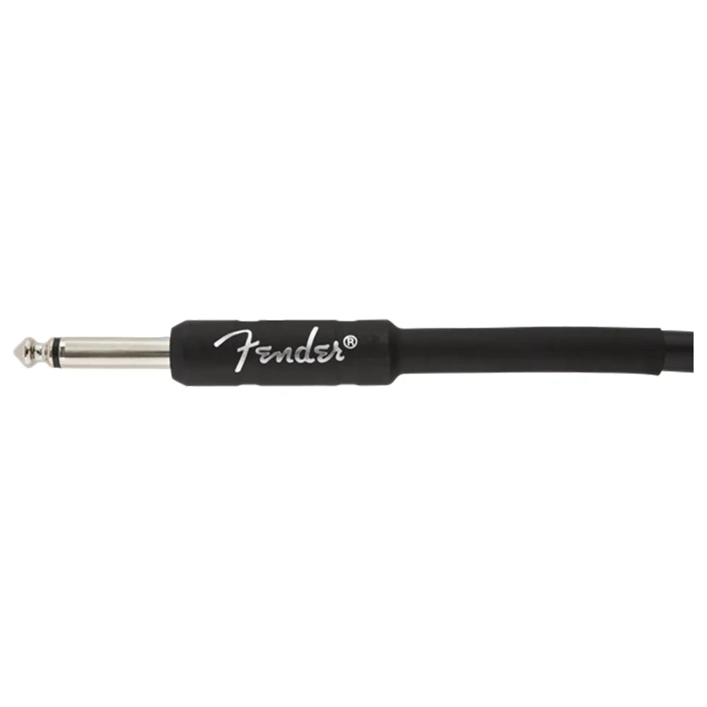 Fender 0990820059 Cable Instrumento 15 Professional Series Instrument Cables Straight/Angle 15' Black