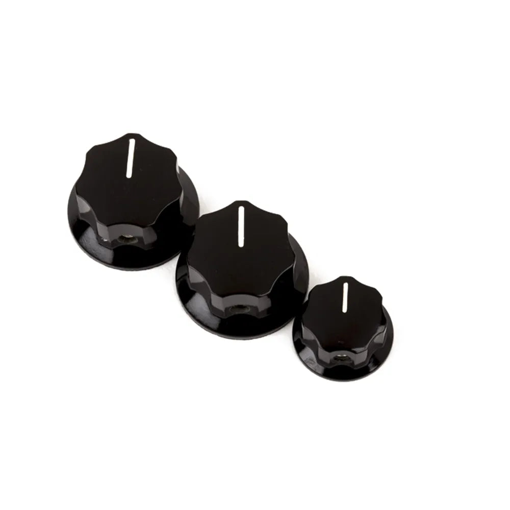 Botón Bajo Eléctrico Fender Jazz Bass Black 2 LRG/1 Small 0991370000