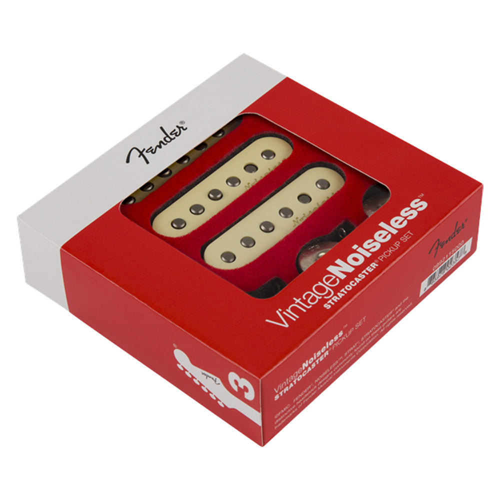 Fender Vintage Noiseless Stratocaster Set de 3 Pastilla Para Guitarra Eléctrica 0992115000