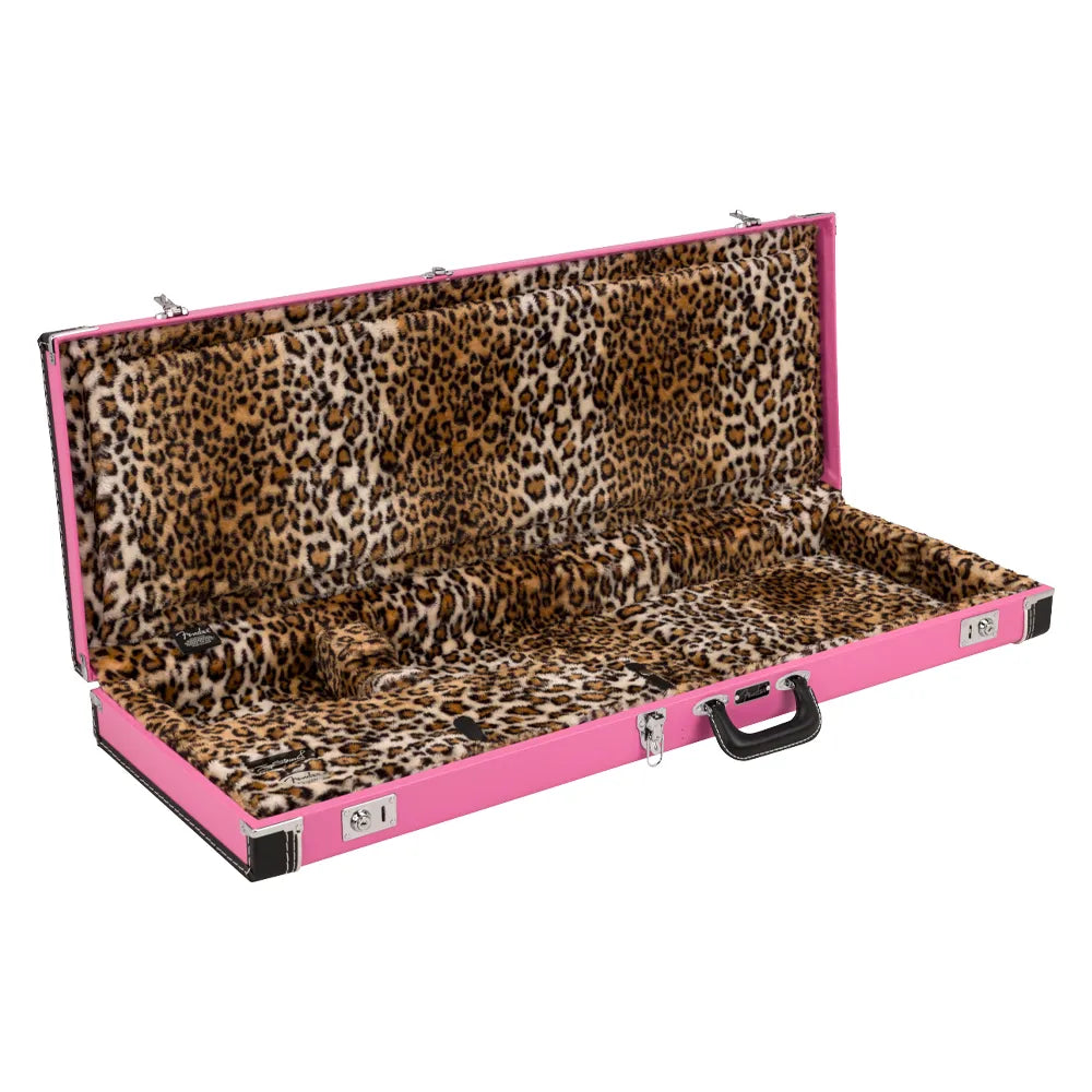 Fender 0996106370 Estuche Guitarra Eléctrica Strummer Case Pink Leopard