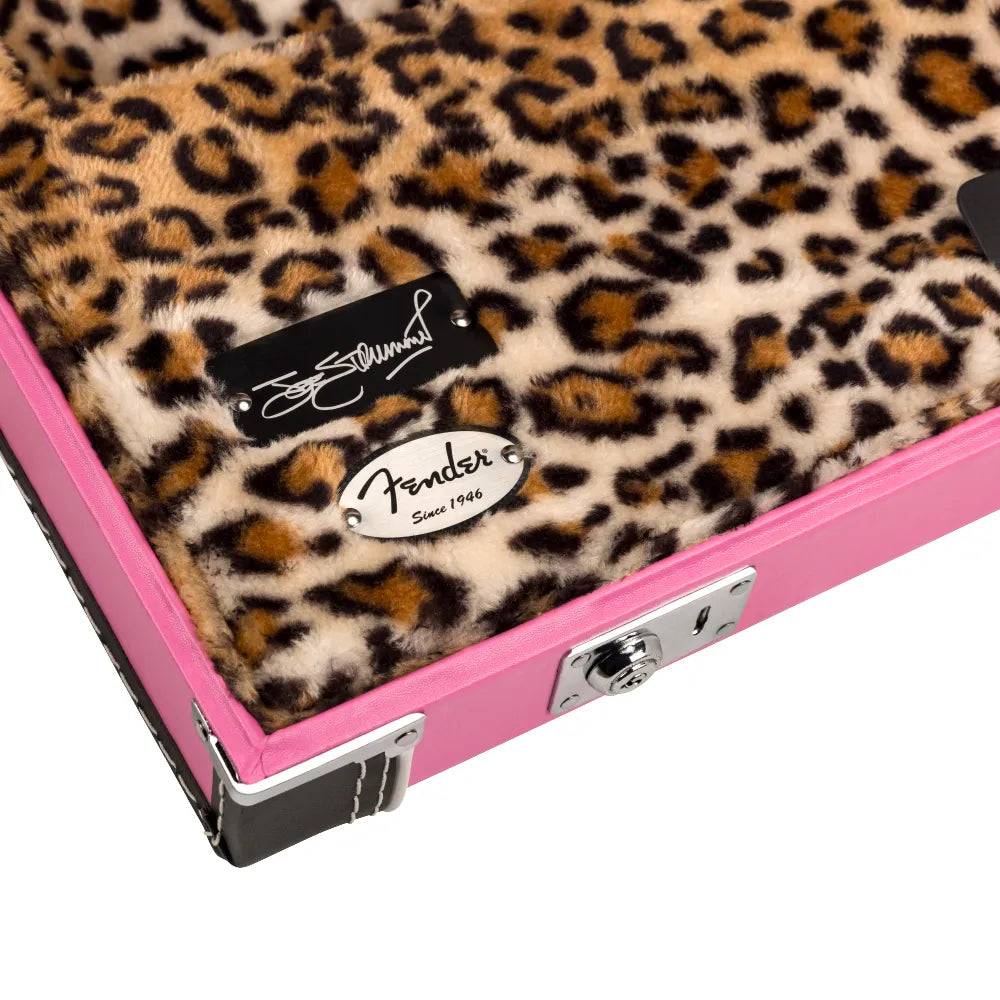 Fender 0996106370 Estuche Guitarra Eléctrica Strummer Case Pink Leopard