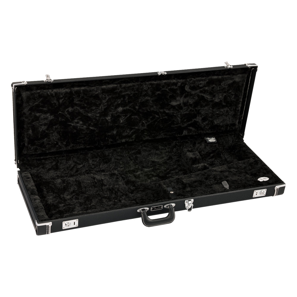 Fender 0996107306 Estuche Guitarra Eléctrica Classic Series Wood Case Strat/Tele para Zurdos Negro