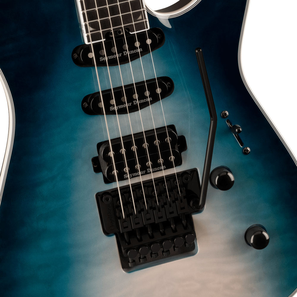 Guitarra Eléctrica Jackson 2914343521 Pro Plus Series Soloist SLA3Q, Ebony Fingerboard