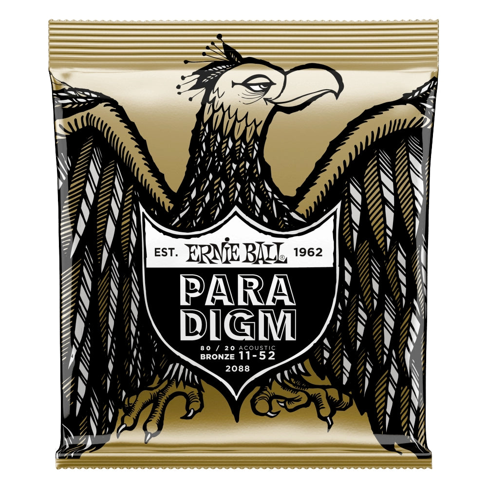 Ernieball 2088 Encordadura Guitarra Acústica Paradigm Light 11/52 Bronce