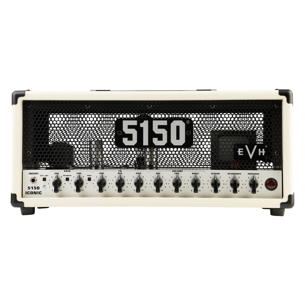Evh 2257600410 Serie Iconic 5150 Cabezal 6L6 de 15 W Color Marfil.