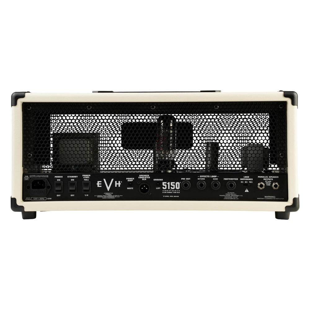 Evh 2257600410 Serie Iconic 5150 Cabezal 6L6 de 15 W Color Marfil.