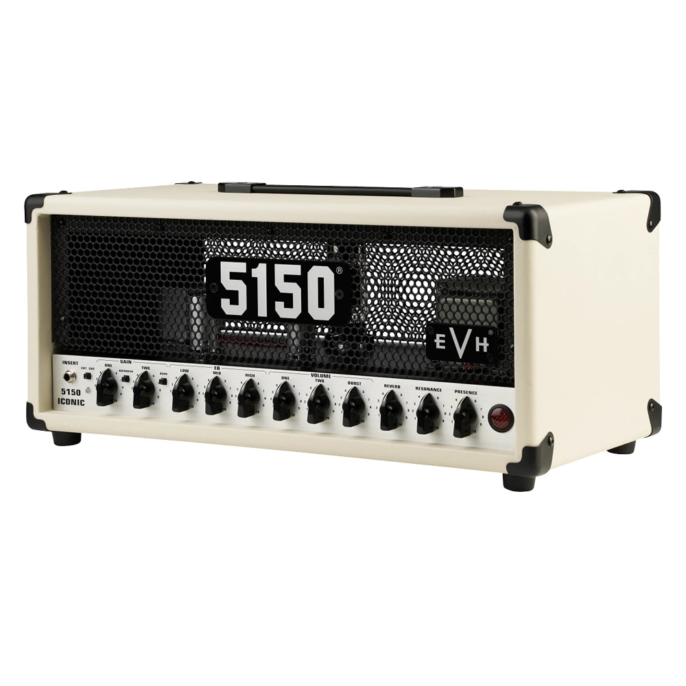 Evh 2257600410 Serie Iconic 5150 Cabezal 6L6 de 15 W Color Marfil.
