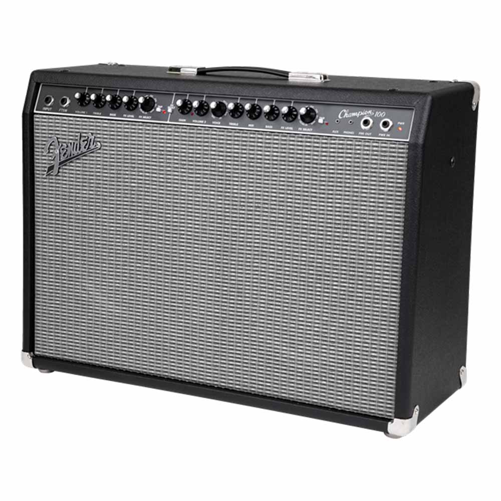 Combo Champion 100 Black and Silver 100W 2x12in FENDER 2330400000