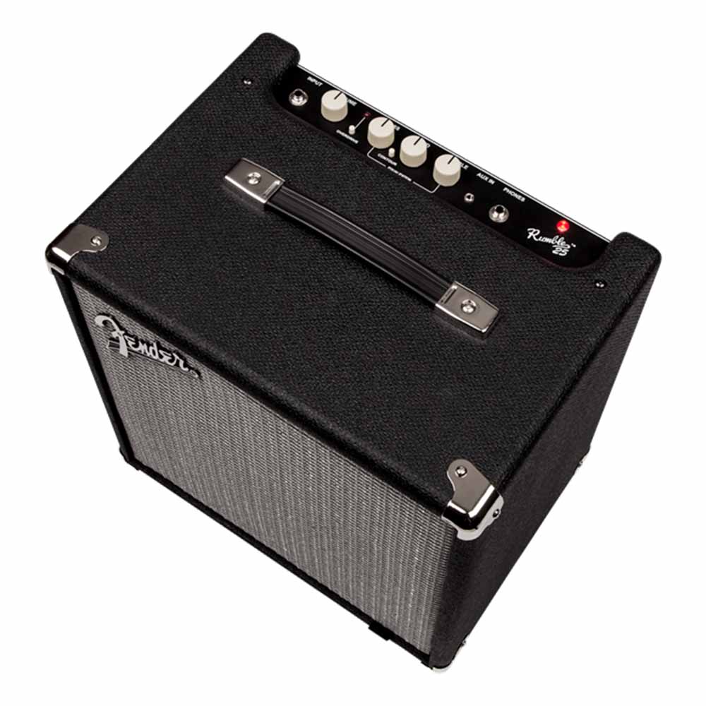 Combo Rumble 25 Black and Silver 25W FENDER 2370200000