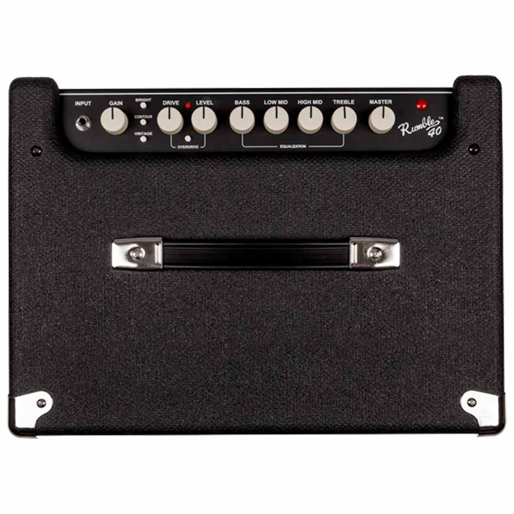 Combo Rumble 40 Black and Silver 40W FENDER 2370300000