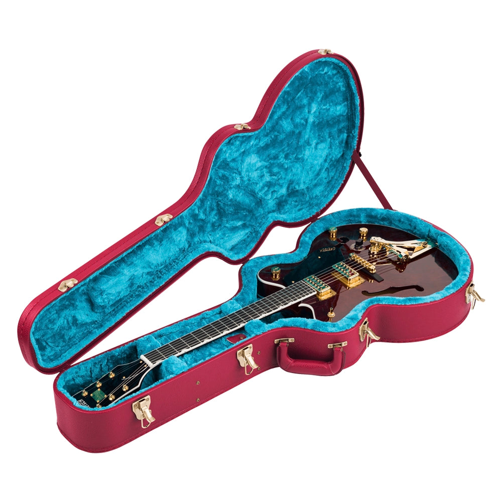 Gretsch 2506419582 Guitarra Eléctrica Limited Edition Abbey Road Studiomatic Hollow Body with Bigsby and Gold Hardware Classic Walnut Stain