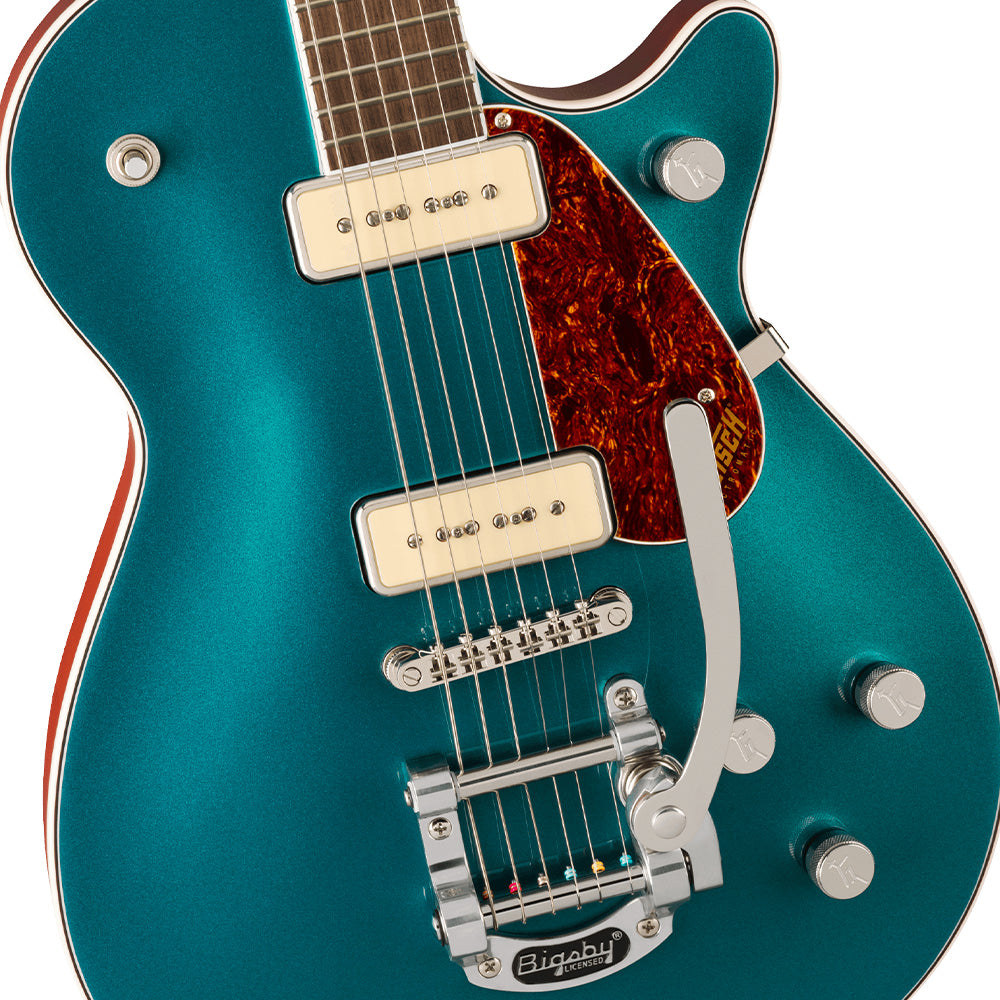 GRETSCH GUITARS G5210T-P90 Electromatic Jet Two 90 Single-Cut with Bigsby Petrol Guitarra Eléctrica 2507190548