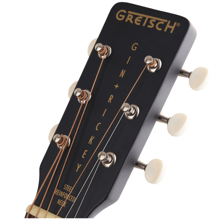 GRETSCH GUITARS G9520E Gin Rickey Smokestack Black Guitarra Electroacú