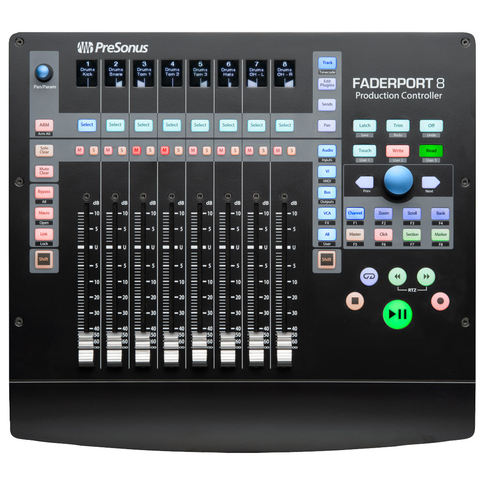 Presonus FaderPort 8 Production Controller Controlador 2777100202