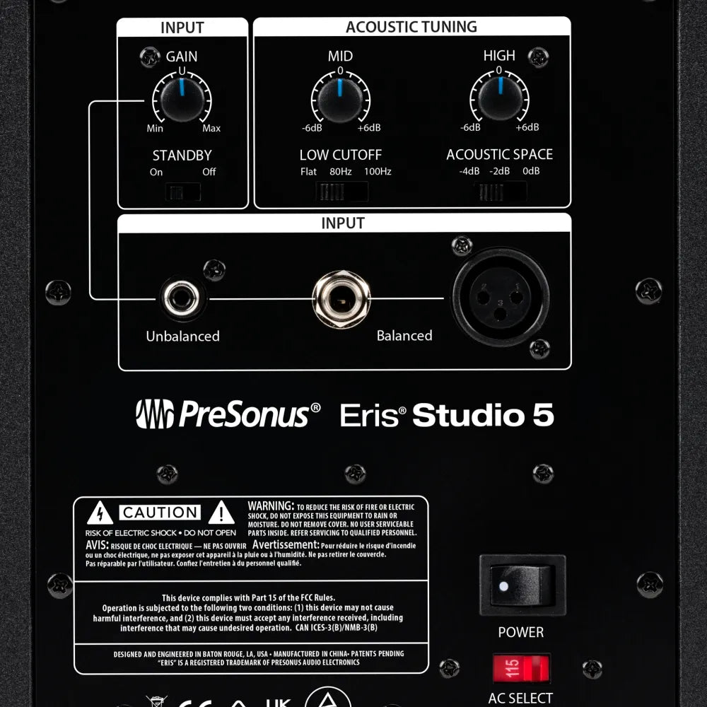 Presonus 2777514127 Monitor Eris Studio 5 Mx