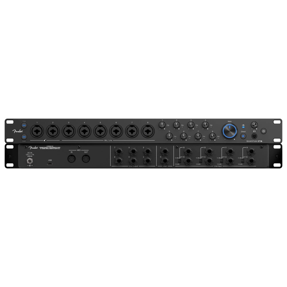 Fender 2777700614 Interfaz de audio Quantum LT 16 USB-C