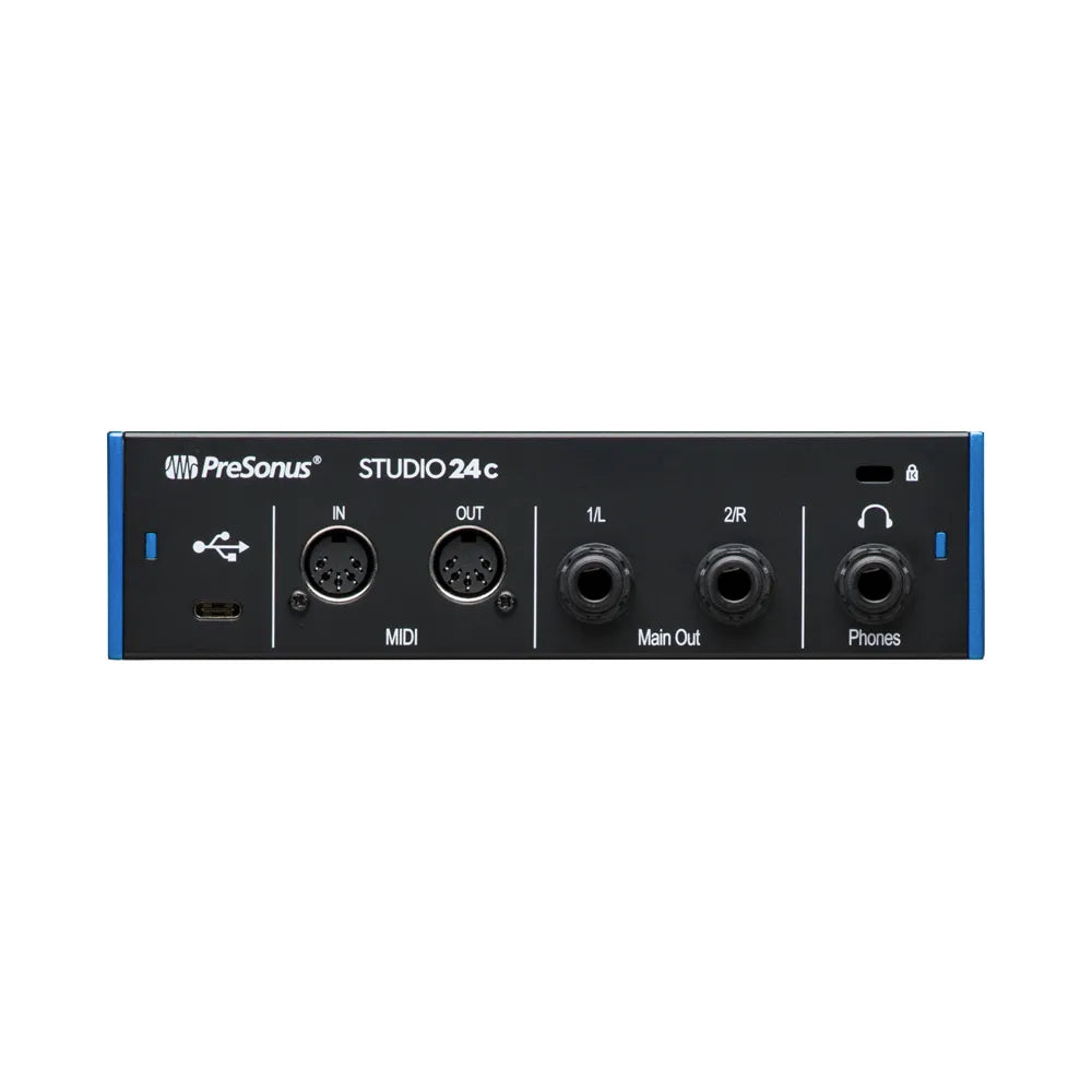 Presonus 2777714403 Interface Studio 24c Black and Blue MX