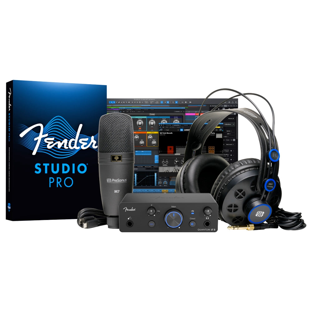 Fender 2777900201 Paquete de Grabación Quantum LT Creador