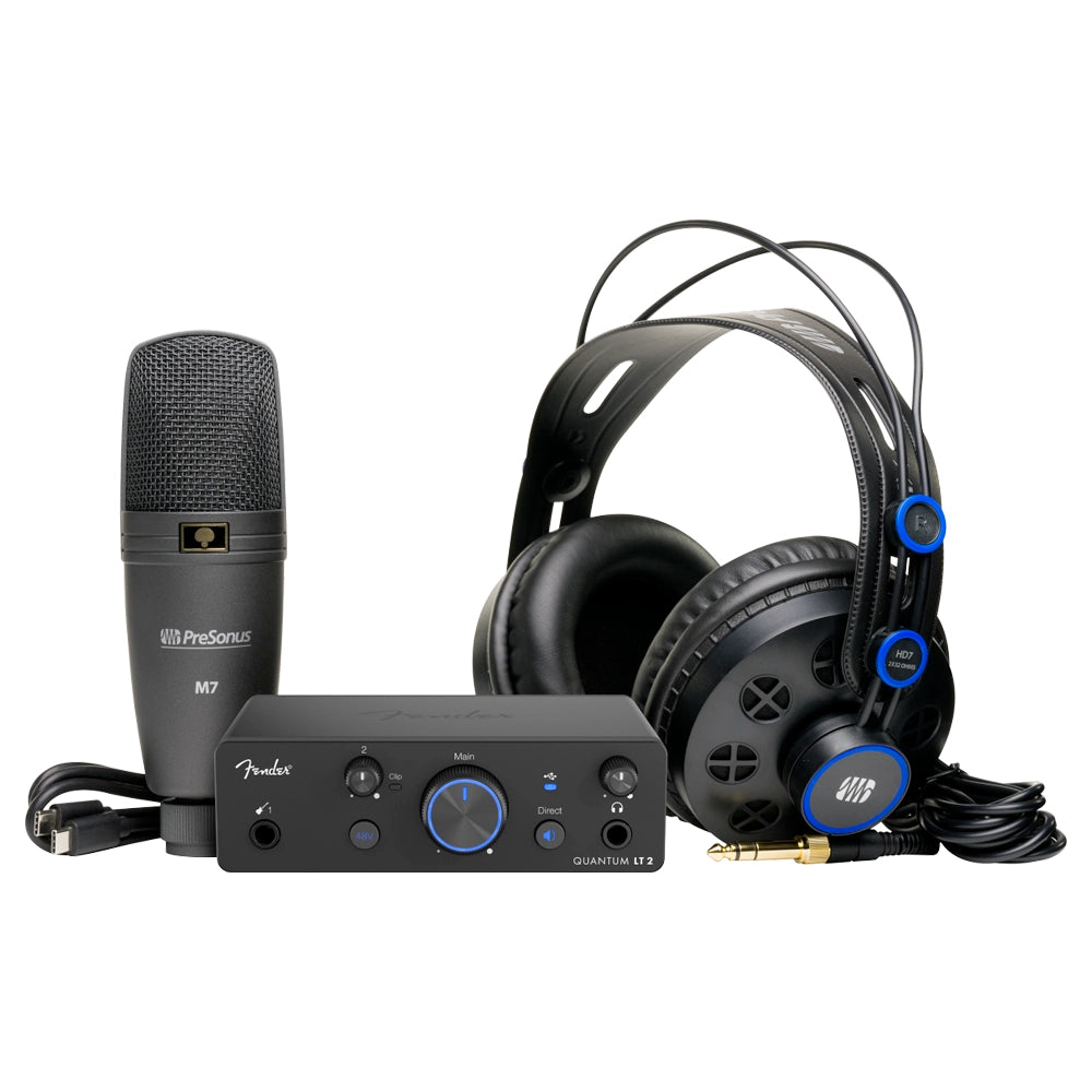 Fender 2777900201 Paquete de Grabación Quantum LT Creador