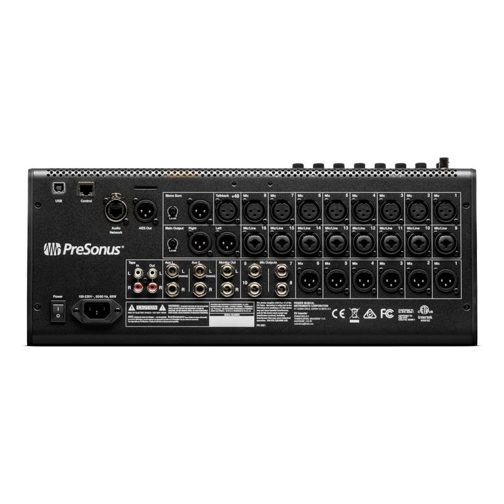 Presonus 2779200308 Mezcladora Digital StudioLive SE 16 Negro
