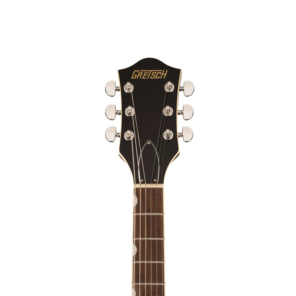Gretsch 2807205552 Guitarra Eléctrica G2420T Streamliner Hollow Body with Bigsby Broad Tron BT-3S Pickups Robusto Burst