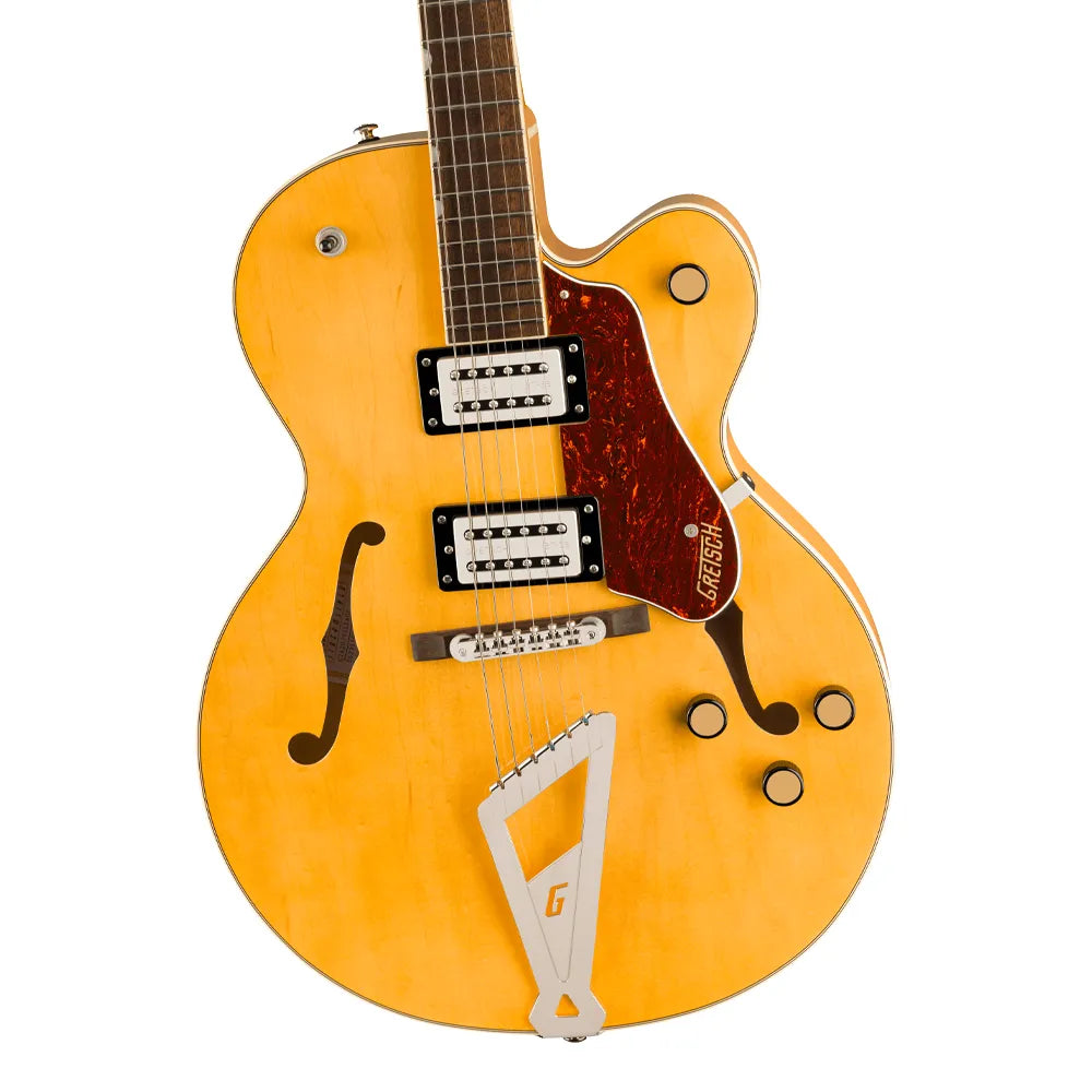 Gretsch 2817000520 Guitarra Eléctrica G2420 Streamliner Hollow Body with Chromatic II Broad Tron BT-3S Pickups Village Amber