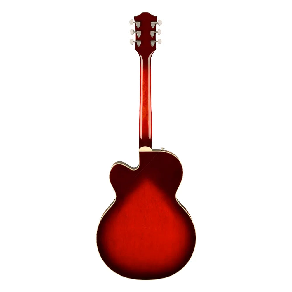 Gretsch 2817000561 Guitarra Eléctrica G2420 Streamliner Hollow Body with Chromatic II Broad Tron BT-3S Pickups Claret Burst