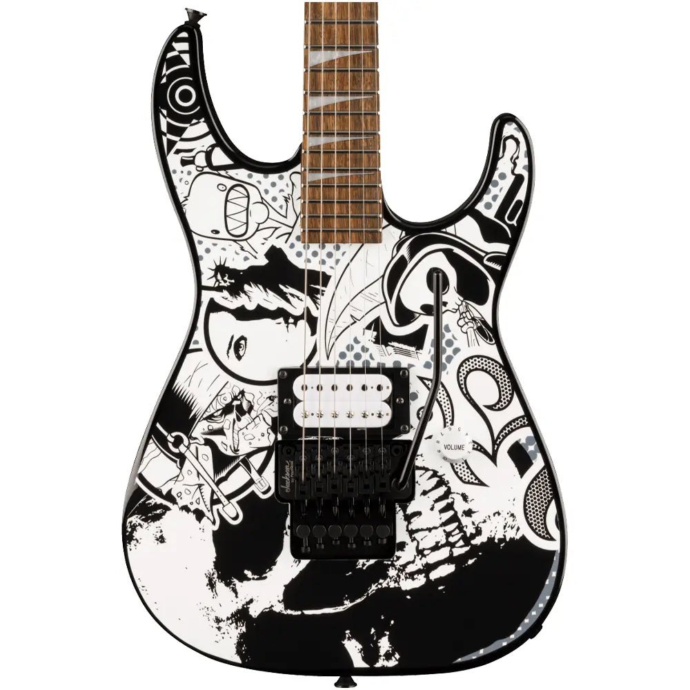 Jackson 2910032500 Guitarra Eléctrica X Series Dinky DK1 H Skull Kaos