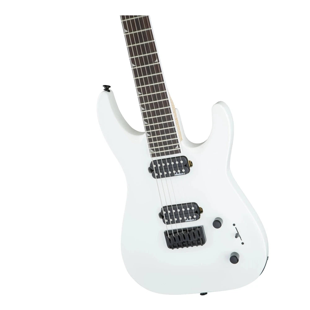 Jackson 2910113576 Guitarra Eléctrica JS Series Dinky Arch Top JS32-7 DKA HT Snow White