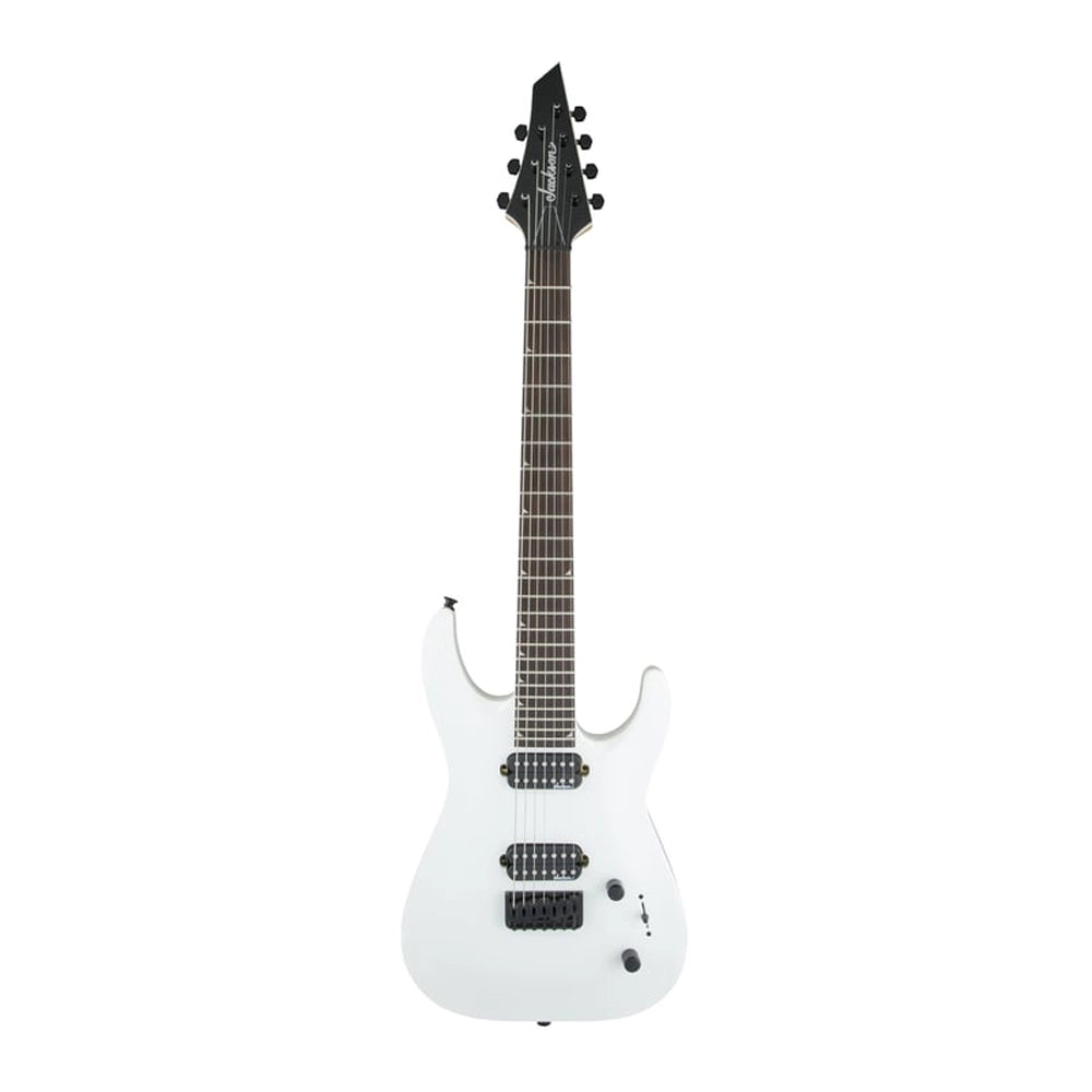 Jackson 2910113576 Guitarra Eléctrica JS Series Dinky Arch Top JS32-7 DKA HT Snow White