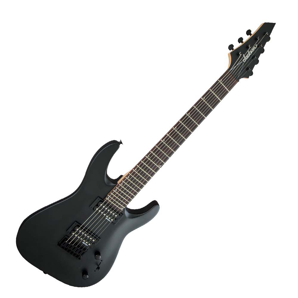 Guitarra Eléctrica JS Series Dinky Arch Top JS22-7 DKA Satin Black JACKSON 2910132568