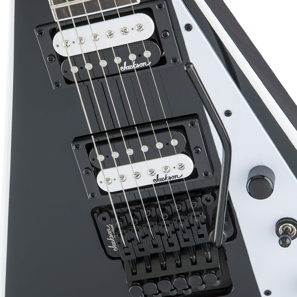 Guitarra Eléctrica Jackson 2910137572 JS Series Rhoads JS32 Black with White Bevels