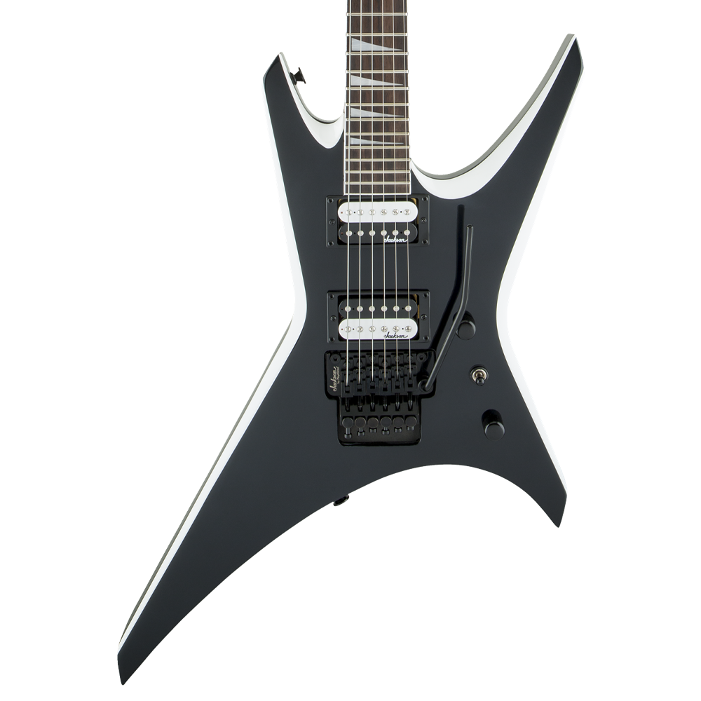 Guitarra Eléctrica Jackson 2910146572 JS Series Warrior JS32 Black with White Bevels