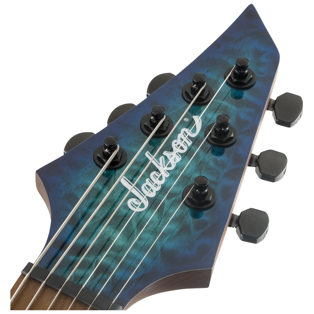 Guitarra Eléctrica Jackson 2914006521 Pro Series Signature Misha Mansoor Juggernaut HT6QM Chlorine Burst