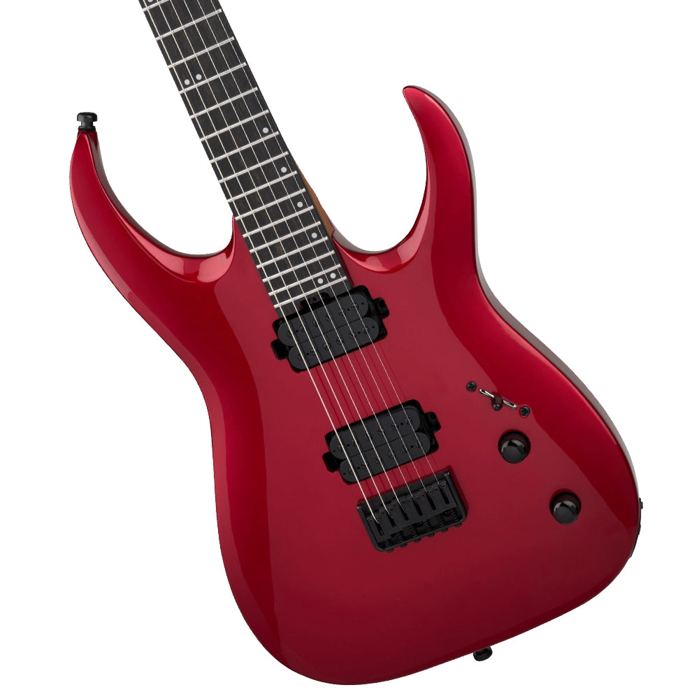 Jackson 2914006552 Guitarra Eléctrica Pro Series Signature Misha Mansoor Juggernaut HT6 Cristal Rojo