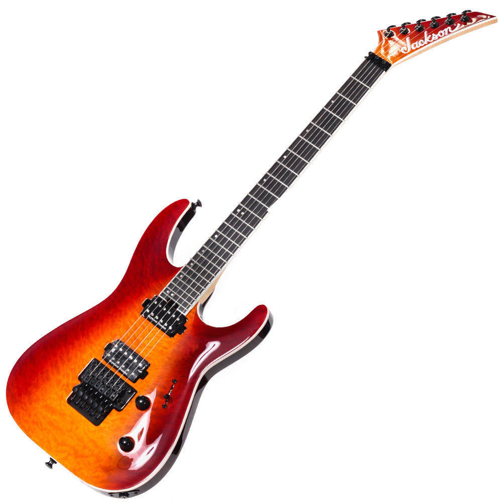 Guitarra Eléctrica Jackson 2914105515 Pro Plus Srs Dinky Dkaq Firestorm con Funda