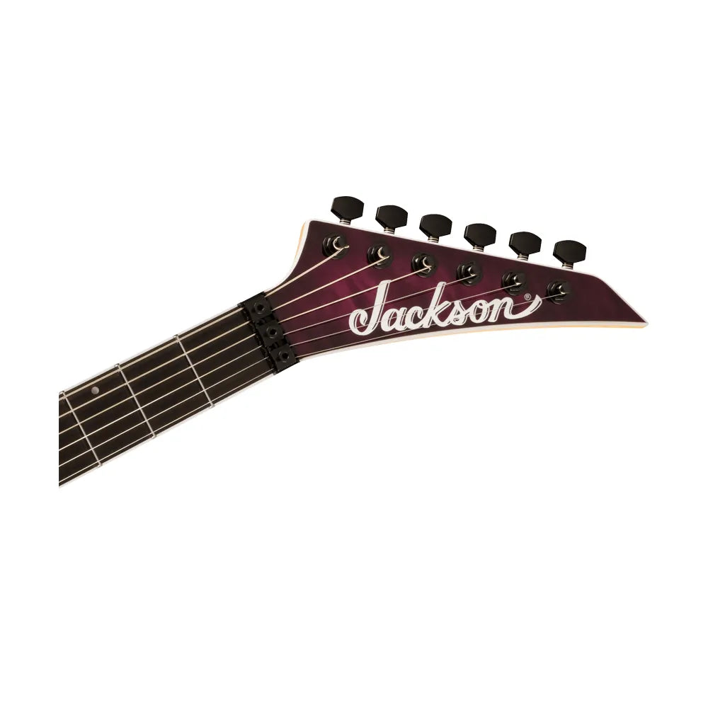 Jackson 2914105552 Guitarra Eléctrica Pro Plus Series Dinky DKAQ Transparent Purple Burst