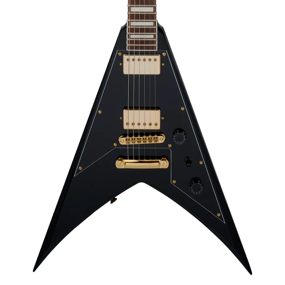 Jackson 2916413503 Guitarra Eléctrica X Series Signature Scott Ian King V KVXT Gloss Black